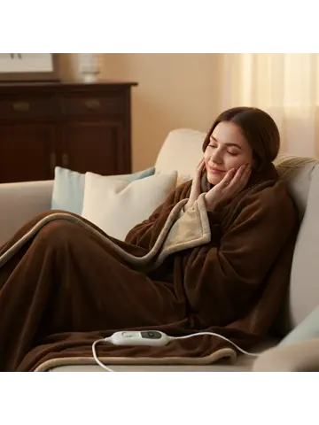 Elektrische Fleece Deken - 160x120cm