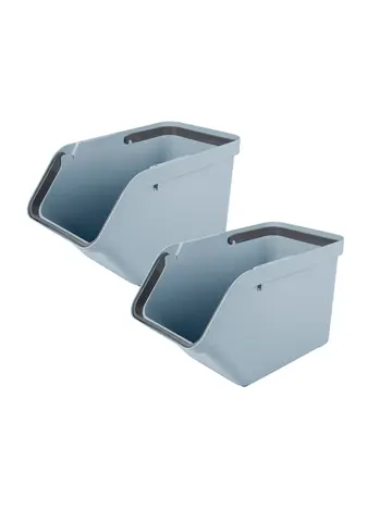 Sigma home sorteer unit 30L blauw-2 dlg