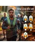 Reflecterend Veiligheidsvest  – Elastisch - Geel