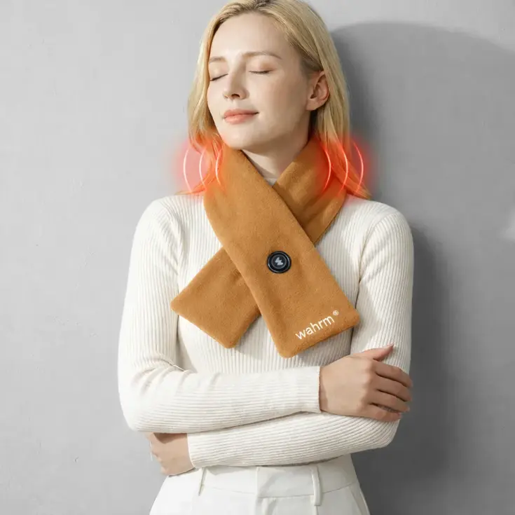 Oplaadbare verwarmende shawl - drie standen