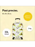 Handbagage Koffer met print - 55cm