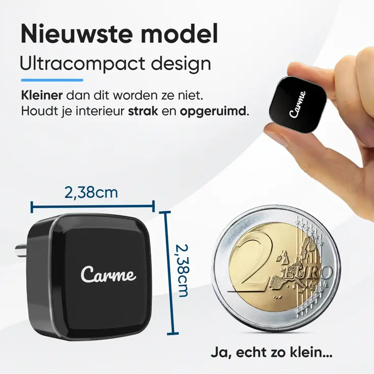Mini 2-in-1 CarPlay & Android Auto Dongle USB-C