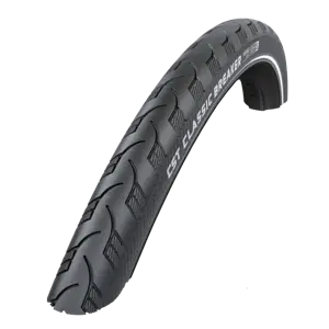 Buitenband Breaker 28x1 1/2 - zwart met reflectie