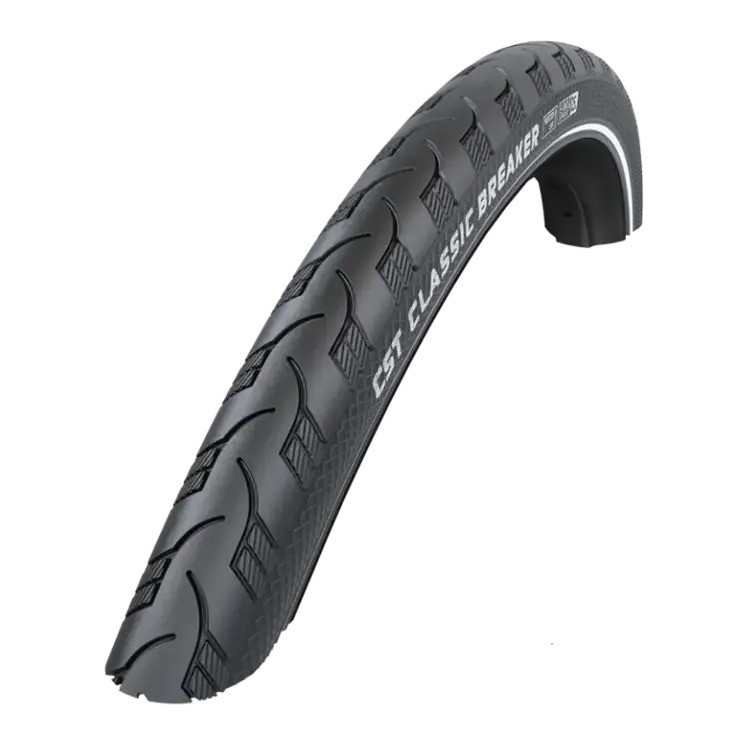 Buitenband Breaker 28x1.40 - zwart met reflectie