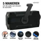 Noodradio® Solar Opwindbaar Met Batterijen