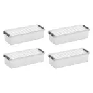 Q-line - Opbergbox - 3,5L - 4-delig