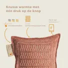 Pleafs Warmtekussen  45x45cm Boho