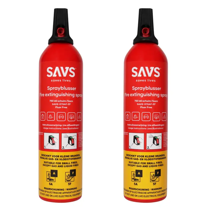 Sprayblusser Vetblusser schuim 750 ml 2-pack