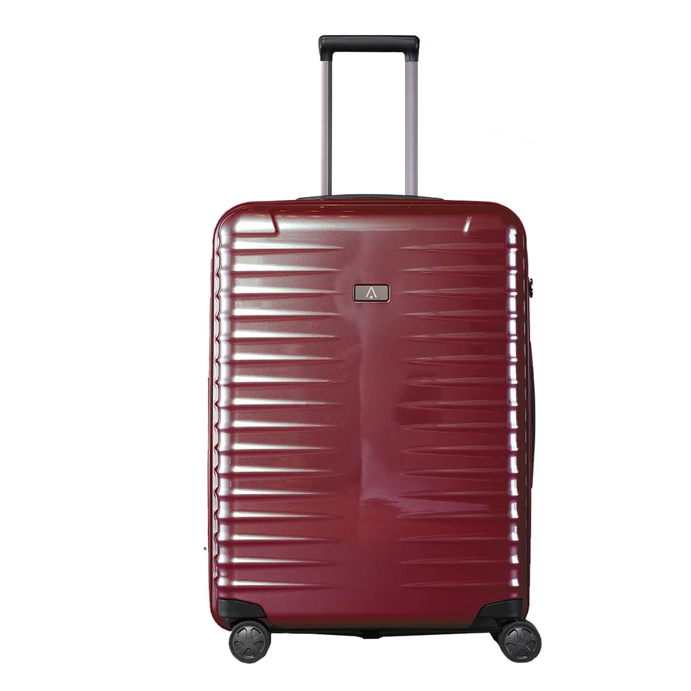 Titan  Litron 4 Wheel Trolley M cherry red  Rood main product image