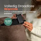 Qnuss Warmtekussen Ribstof 45x45