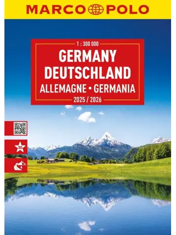 Marco Polo wegenatlas Duitsland-Europa 25/26 