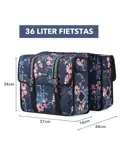 Fietstas Dubbel - Waterdicht - Reflecterend