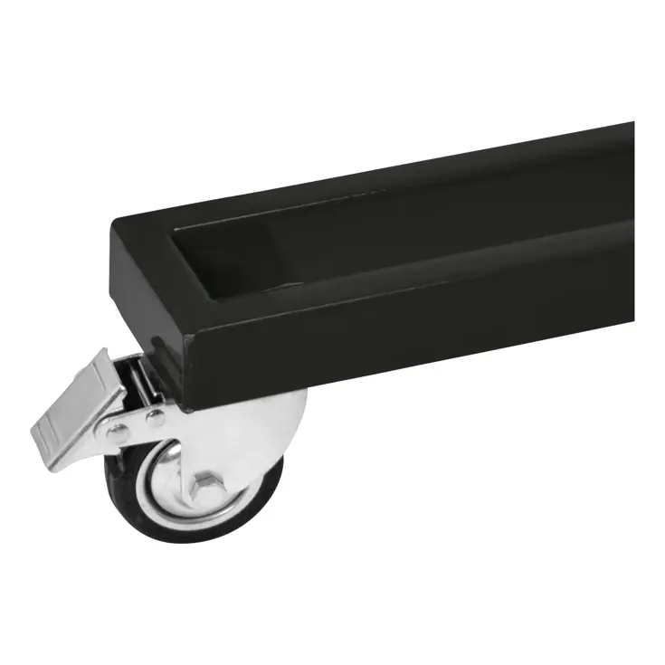 Aluminium verrijdbare velgenstandaard met hoes