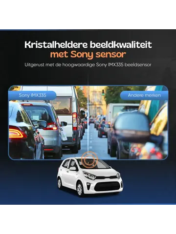 3CH Dashcam - WiFi GPS 4K 64GB - M800 Pro Dashcam