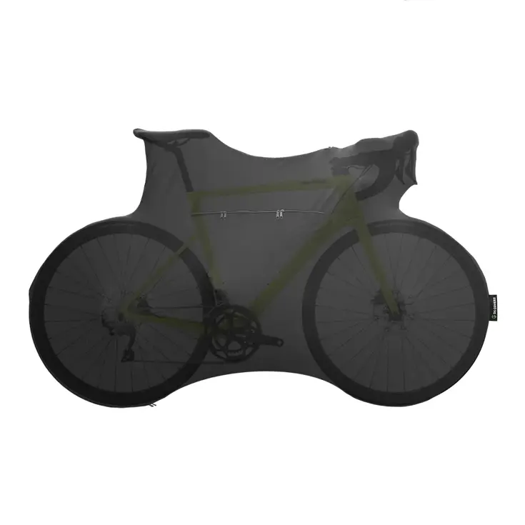 TRANSPORT fietssok - Race/gravel fit - Zwart