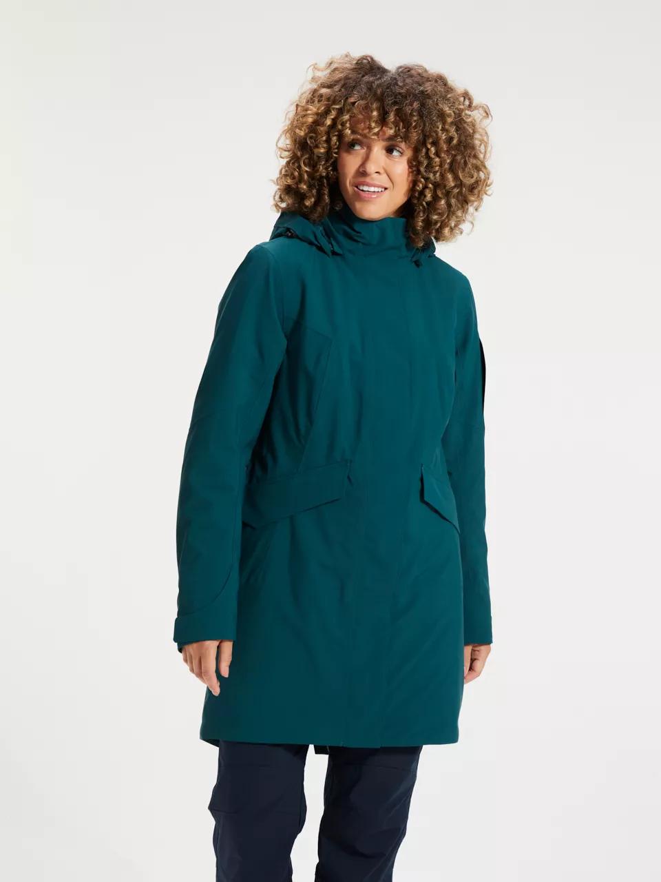 ANWB  Silva  Parka dames  Human Nature  Donker Groen   S main product image