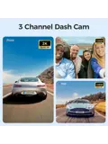 S58 4G 3CH 4K Wifi GPS dashcam