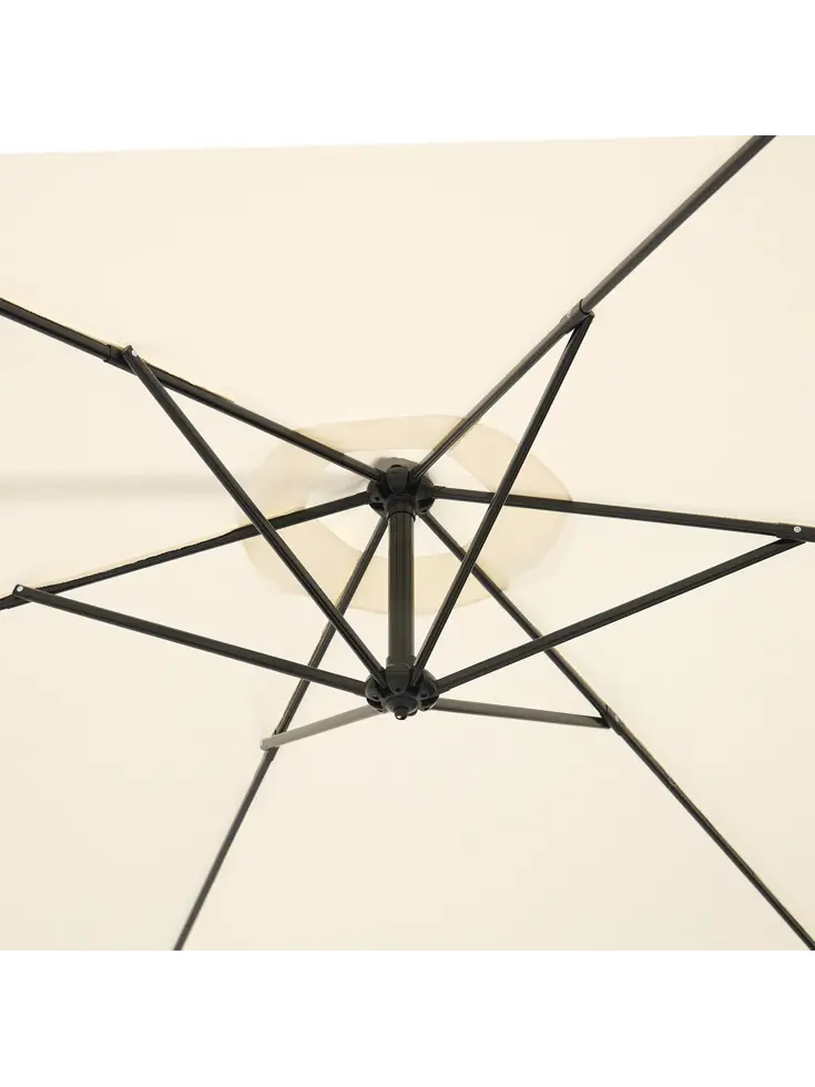 Zweefparasol - 300CM - Incl. Kruisvoet