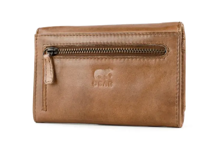 Flappie - Portemonnee - Leer - Overslag