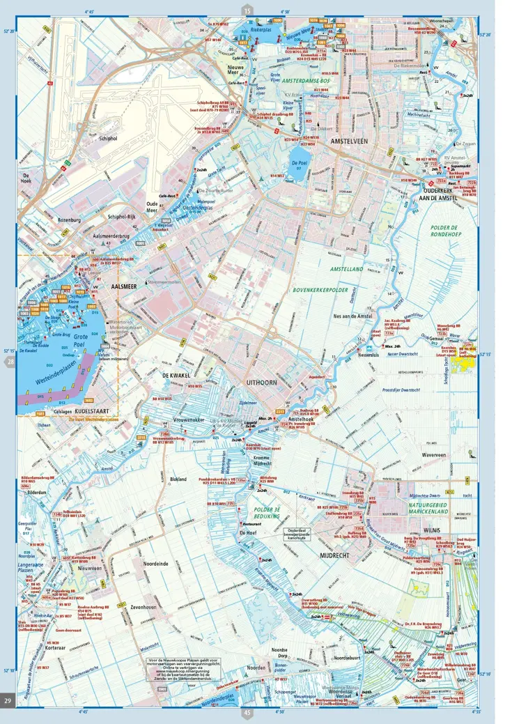 ANWB Wateratlas Nederland Midden