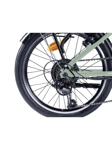 Le Pliage vouw e-bike Mint Green Villette
