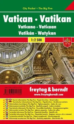 Freytag & Berndt City Pocket Map Vaticaanstad