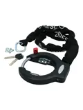 Hoogwaardig ringslot met plug-in ketting 90cm