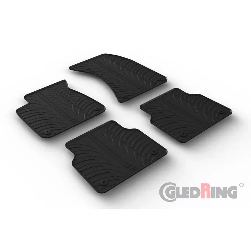 Gledring Audi A8 (4H) 2010-2017  Rubbermatten  Zwart main product image