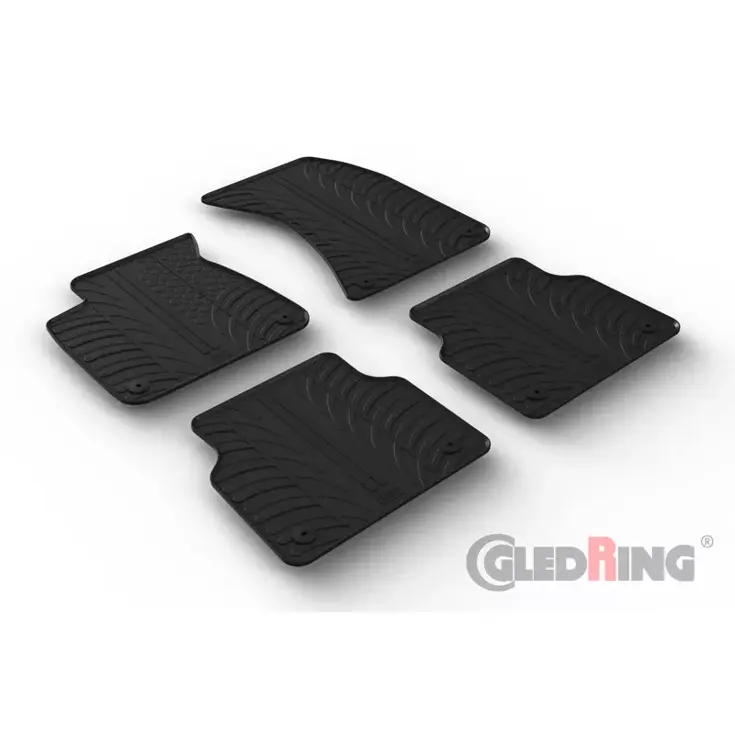 Audi A8 (4H) 2010-2017 - Rubbermatten - Gledring