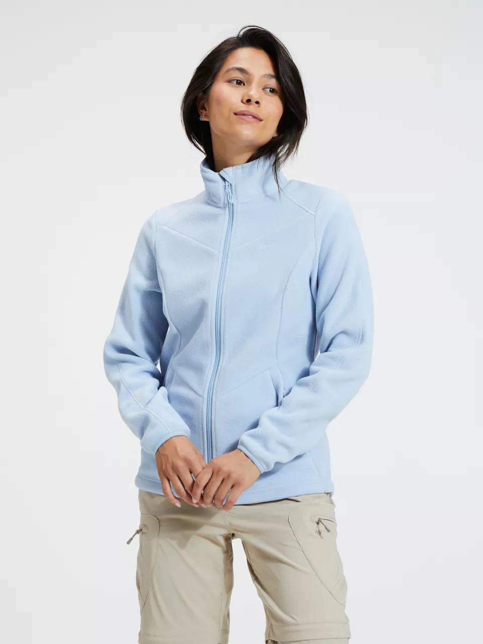 ANWB  Mage  Fleecevest dames  Licht Blauw   4XL
