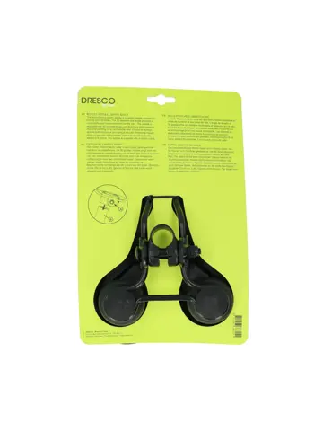 Zwart unisex fietszadel met schokabsorptie