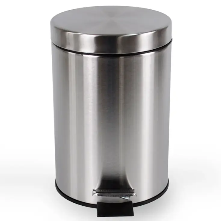 Pedaalemmer 20L – RVS Afvalbak