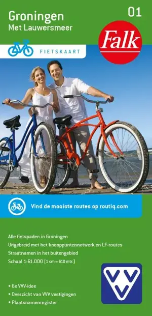 Falk fietskaart 01. Groningen