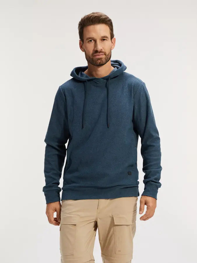 Oxton – Fleecehoodie heren – Human Nature