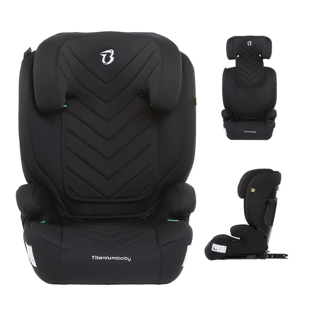 Titanium Baby  Vidar  Autostoel met Isofix  Titaniumbaby  Zwart