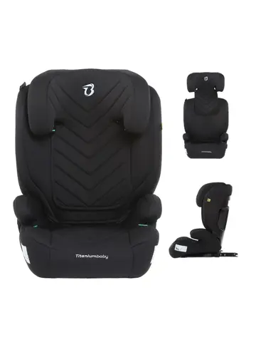 Vidar - Autostoel met Isofix - Titaniumbaby