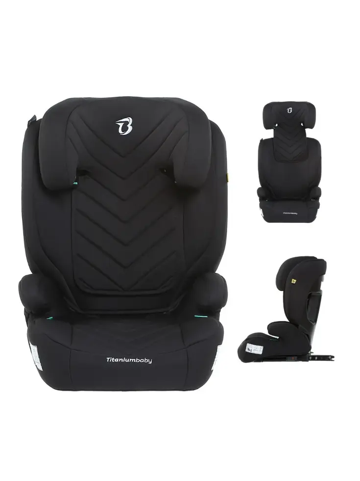 Vidar - Autostoel met Isofix - Titaniumbaby
