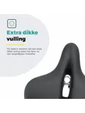 Voltano XXXL fietszadel Big City uitsparing
