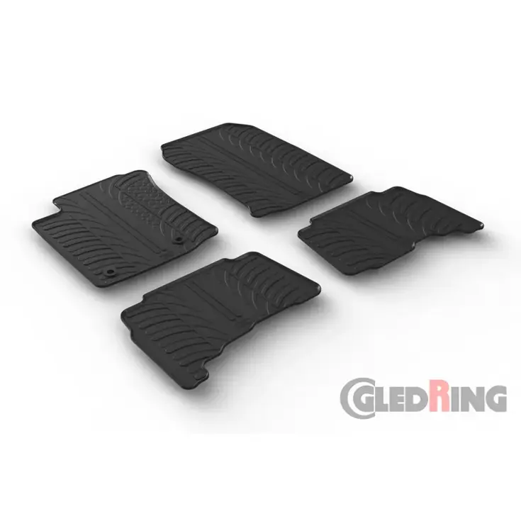 Toyota Landcruiser Automaat 2013 - Rubbermatten - Gledring