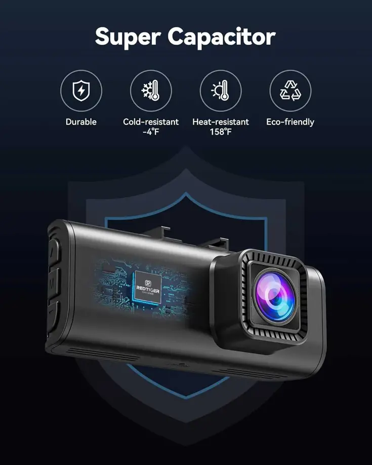 F7NS 4K 1CH Wifi GPS dashcam