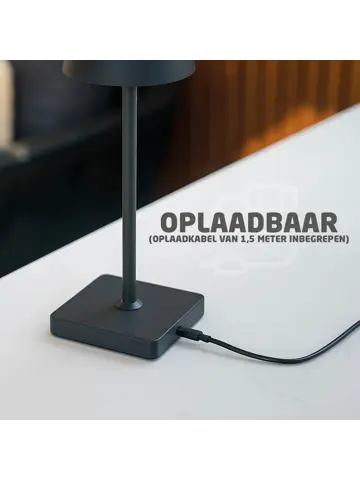 BR-2228 Draadloze Tafellamp - Dimbaar