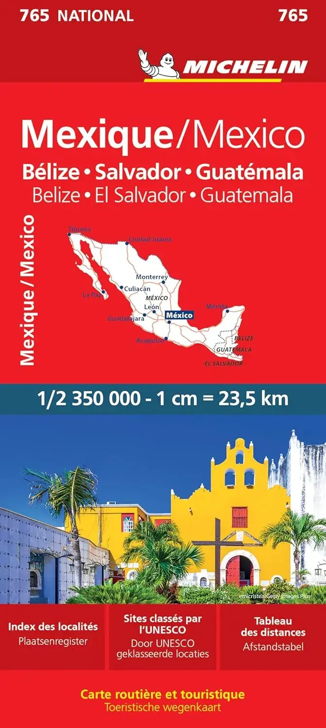 Wegenkaart National 765 Mexico
