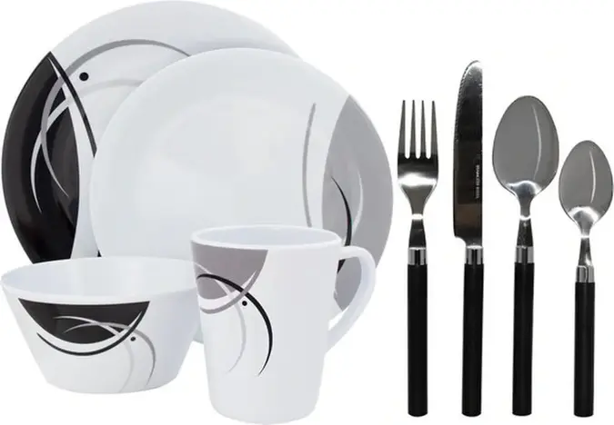 Eurotrail Napoli Serviesset 8 delig