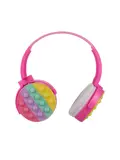 Fidget Series koptelefoon roze kinderen