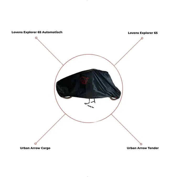 CUHOC Bakfietshoes XXL - 295x110x140 cm