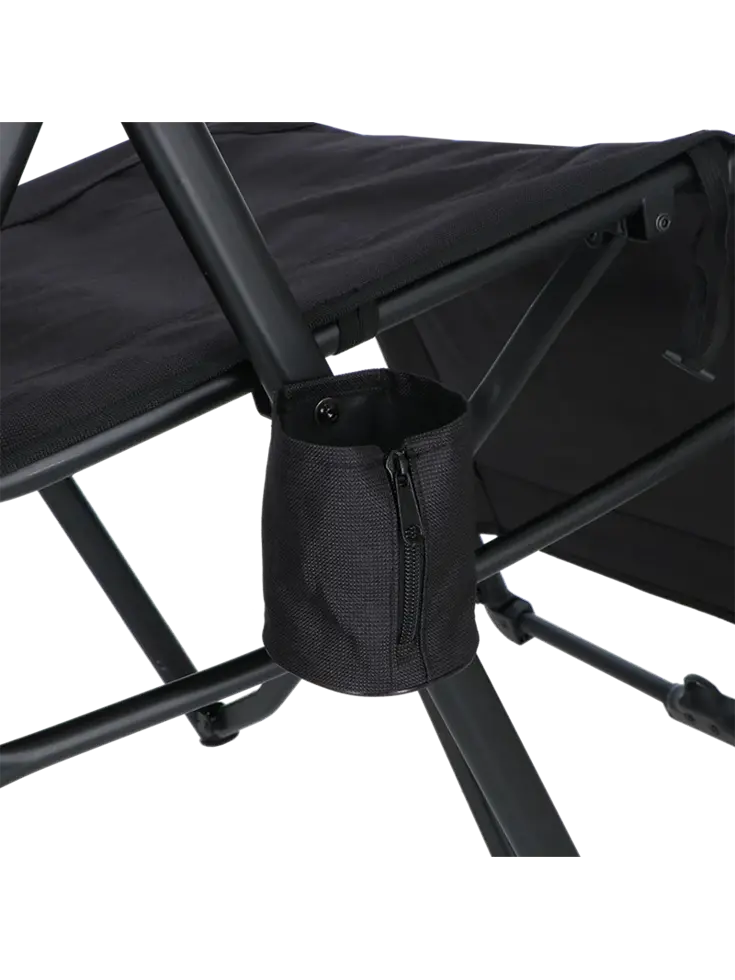Festo relaxstoel vouwbaar graphite black
