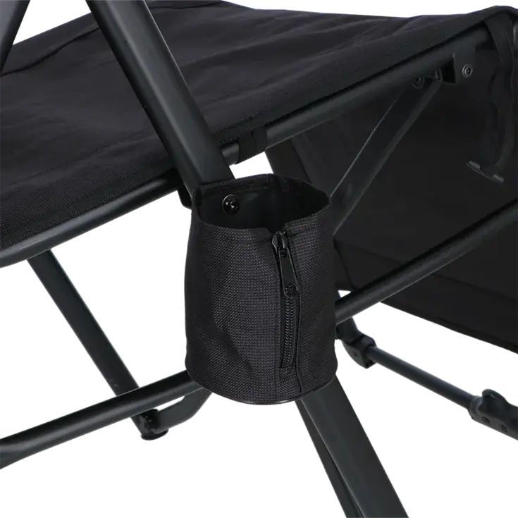 Festo relaxstoel vouwbaar graphite black