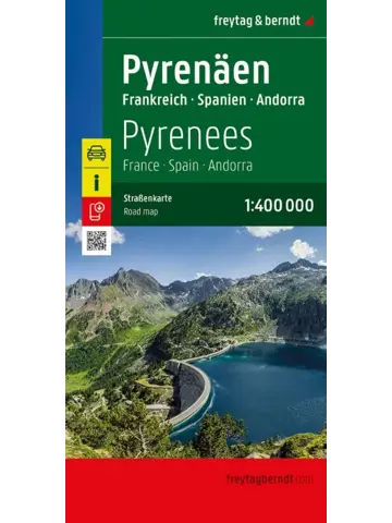 Wegenkaart F&B Pyreneeën 