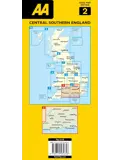 Wegenkaart 2 Central Southern England