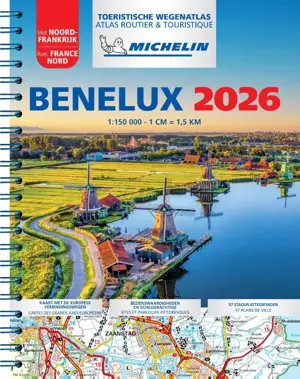 Michelin wegenatlas Benelux 2026